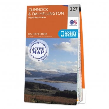 Ordnance Survey Explorer Active map 327 - Cumnock & Dalmellington (Waterproof)