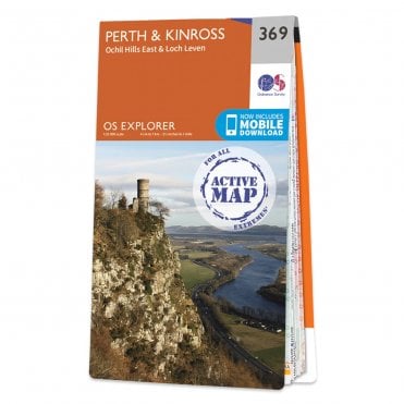 Ordnance Survey Explorer Active map 369 - Perth & Kinross (Waterproof)