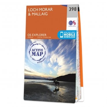 Ordnance Survey Explorer Active map 398 - Loch Morar & Mallaig (Waterproof)