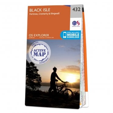 Ordnance Survey Explorer Active map 432 - Black Isle (Waterproof)