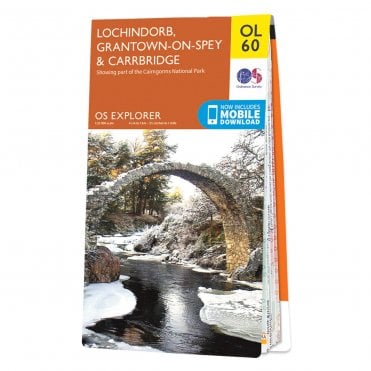 Ordnance Survey Explorer Active map OL60 - Lochindorb, Grantown-on-Spey & Carrbridge (Waterproof)
