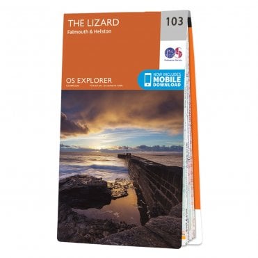 Ordnance Survey Explorer map 103 - The Lizard