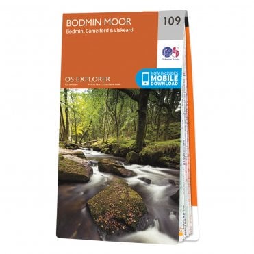 Ordnance Survey Explorer map 109 - Bodmin Moor