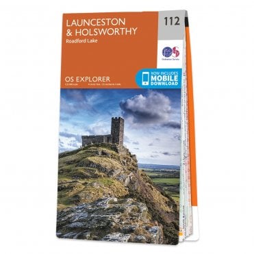 Ordnance Survey Explorer map 112 - Launceston & Holsworthy