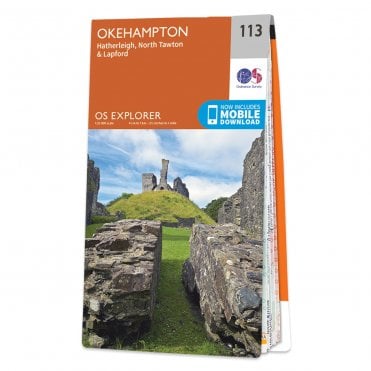 Ordnance Survey Explorer map 113 - Okehampton