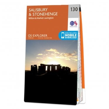 Ordnance Survey Explorer map 130 - Salisbury & Stonehenge