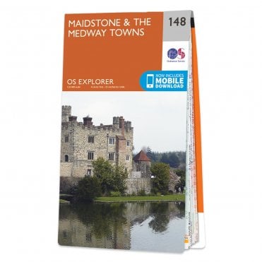 Ordnance Survey Explorer map 148 - Maidstone & the Medway Towns
