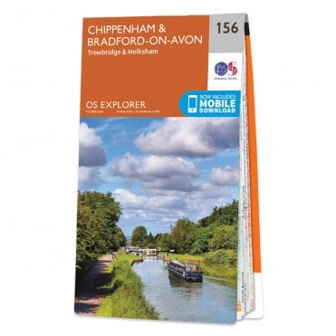 Ordnance Survey Explorer map 156 - Chippenham & Bradford-on-Avon