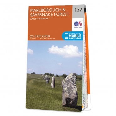 Ordnance Survey Explorer map 157 - Marlborough & Savernake Forest