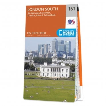 Ordnance Survey Explorer map 161 - London South
