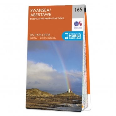 Ordnance Survey Explorer map 165 - Swansea