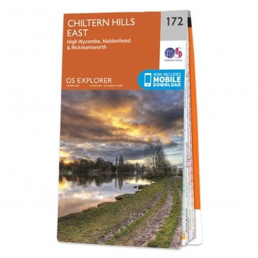 Ordnance Survey Explorer map 172 - Chiltern Hills East