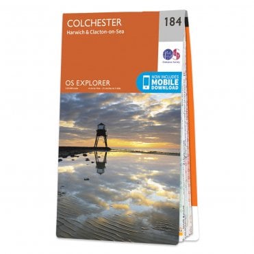 Ordnance Survey Explorer map 184 - Colchester