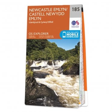 Ordnance Survey Explorer map 185 - Newcastle Emlyn