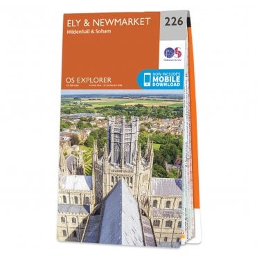 Ordnance Survey Explorer map 226 - Ely & Newmarket
