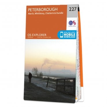 Ordnance Survey Explorer map 227 - Peterborough