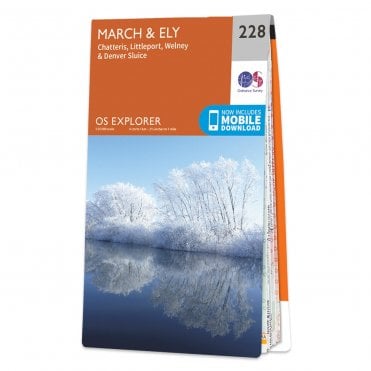 Ordnance Survey Explorer map 228 - March & Ely