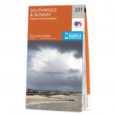Ordnance Survey Explorer map 231 - Southwold & Bungay