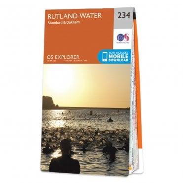 Ordnance Survey Explorer map 234 - Rutland Water