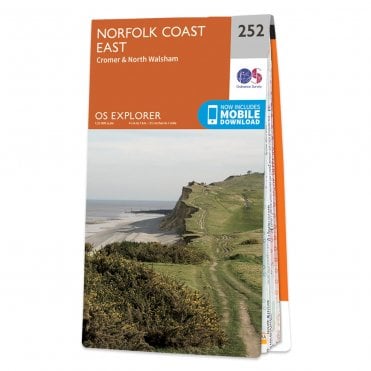 Ordnance Survey Explorer map 252 - Norfolk Coast East