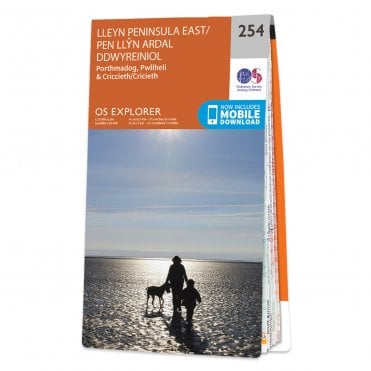 Ordnance Survey Explorer map 254 - Lleyn Peninsula East