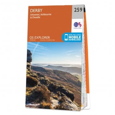 Ordnance Survey Explorer map 259 - Derby