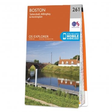 Ordnance Survey Explorer map 261 - Boston