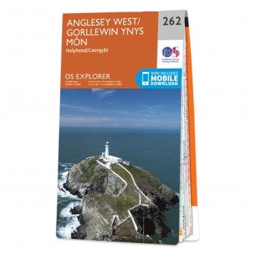 Ordnance Survey Explorer map 262 - Anglesey West