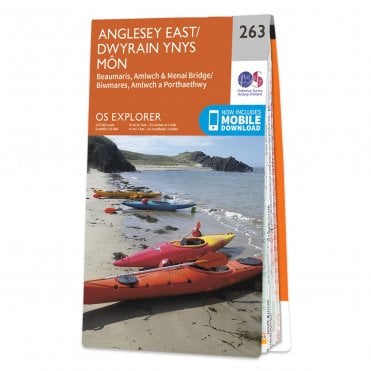 Ordnance Survey Explorer map 263 - Anglesey East