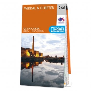Ordnance Survey Explorer map 266 - Wirral & Chester
