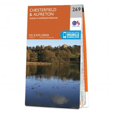 Ordnance Survey Explorer map 269 - Chesterfield & Alfreton