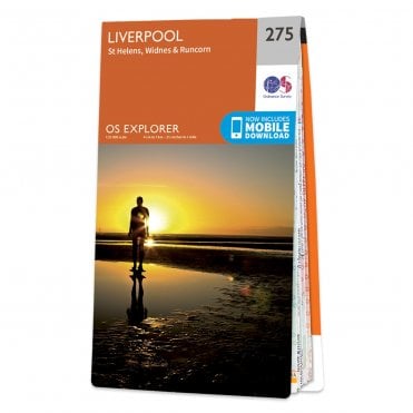 Ordnance Survey Explorer map 275 - Liverpool