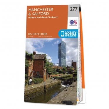 Ordnance Survey Explorer map 277 - Manchester & Salford