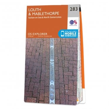 Ordnance Survey Explorer map 283 - Louth & Mablethorpe