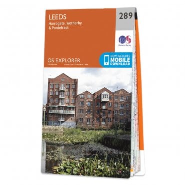 Ordnance Survey Explorer map 289 - Leeds