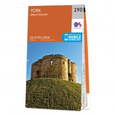 Ordnance Survey Explorer map 290 - York