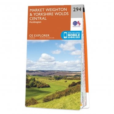 Ordnance Survey Explorer map 294 - Market Weighton & Yorkshire Wolds Central