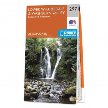Ordnance Survey Explorer map 297 - Lower Wharfedale & Washburn Valley