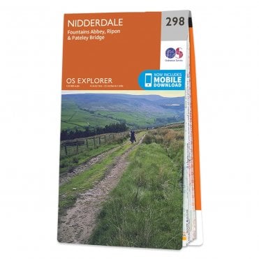 Ordnance Survey Explorer map 298 - Nidderdale