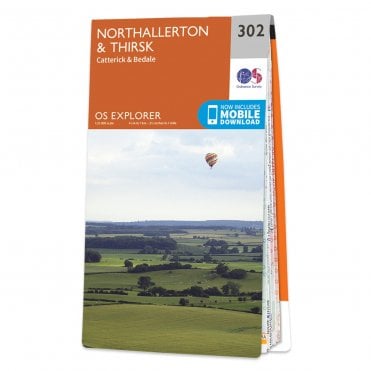 Ordnance Survey Explorer map 302 - Northallerton & Thirsk