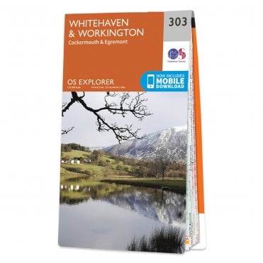 Ordnance Survey Explorer map 303 - Whitehaven & Workington