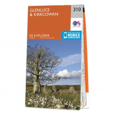 Ordnance Survey Explorer map 310 - Glenluce & Kirkcowan
