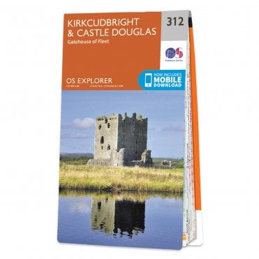 Ordnance Survey Explorer map 312 - Kirkcudbright & Castle Douglas