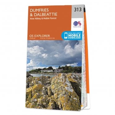 Ordnance Survey Explorer map 313 - Dumfries & Dalbeattie