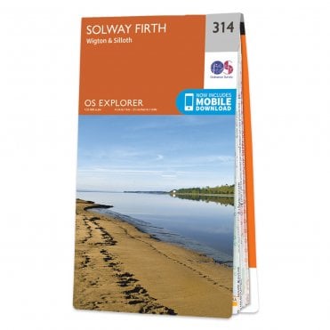Ordnance Survey Explorer map 314 - Solway Firth