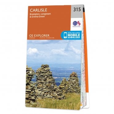 Ordnance Survey Explorer map 315 - Carlisle