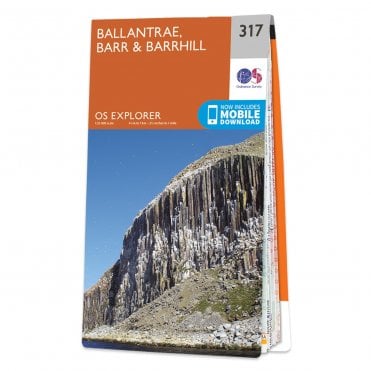 Ordnance Survey Explorer map 317 - Ballantrae, Barr & Barrhill