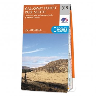 Ordnance Survey Explorer map 319 - Galloway Forest Park South