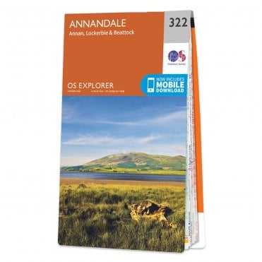 Ordnance Survey Explorer map 322 - Annandale