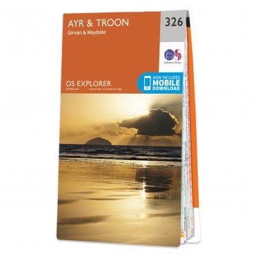 Ordnance Survey Explorer map 326 - Ayr & Troon